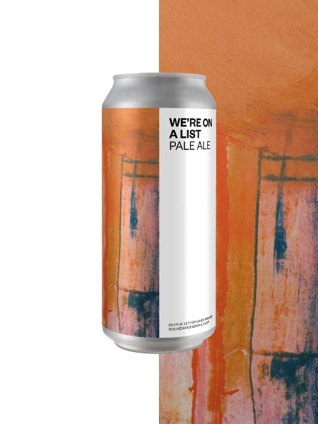 Boundary CAN We're On A List Pale Ale 3.4% 24x440ml