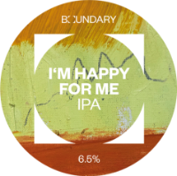 Boundary KEG I'm Happy For Me IPA 6.5% 30LTR (D)