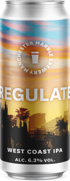 Marble Brewing CAN Regulate West Coast IPA 6.3% 24x500ml