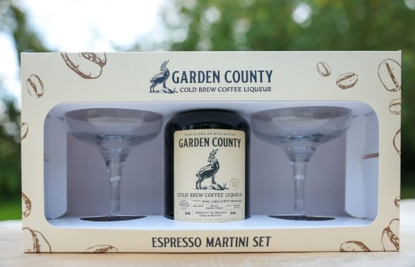 Garden County Espresso Martini Coffee Liqueur Glass Gift Pk 1x500ml