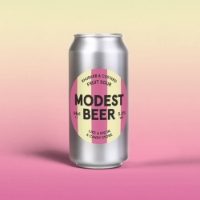 Modest Beer CAN Rhubarb & Custard Fruit Sour 5.0% 24x440ml