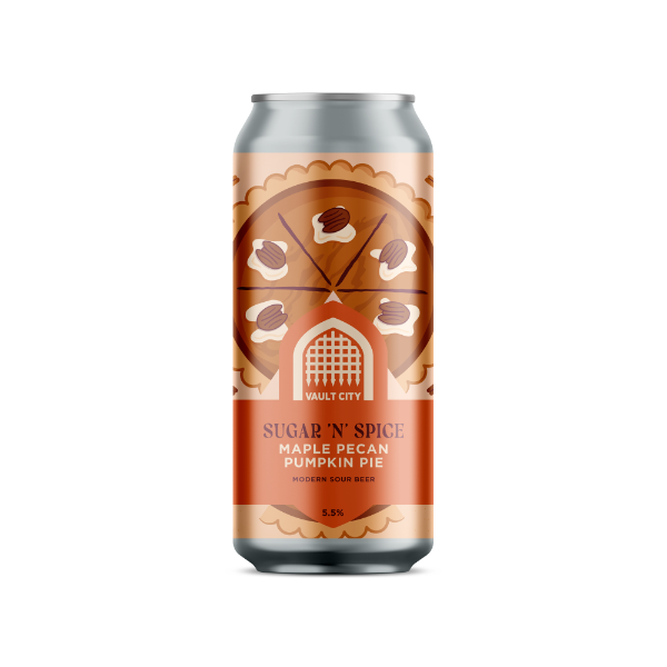 Vault City CAN Sugar'n'Spice Pumpkin Pie Sour 5.5% 12x440ml