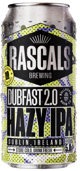 Rascals CAN Dubfast 2.0 Hazy IPA 5.8% 24x440ml