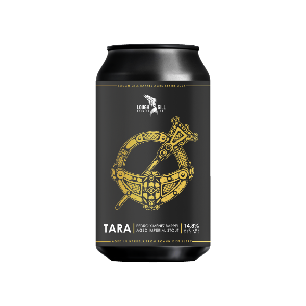 Lough Gill CAN Tara PX BA Imp Stout 14.8% 12x330ml