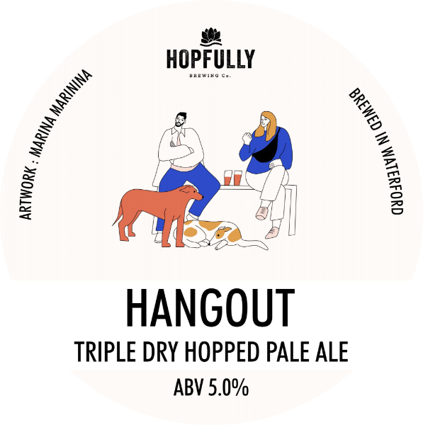 Hopfully KEG Hangout TDH Pale Ale 5.0% 30LTR (KK)