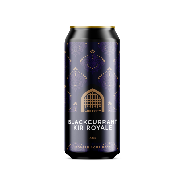Vault City CAN Blackcurrant Kir Royale 8.0% 12x440ml