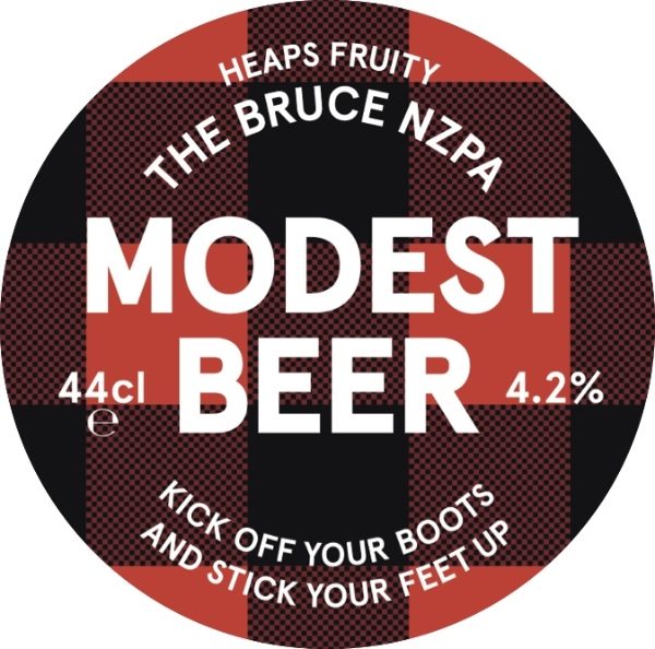 Modest Beer KEG The Bruce NZ Pale Ale 4.2% 30LTR (KK)