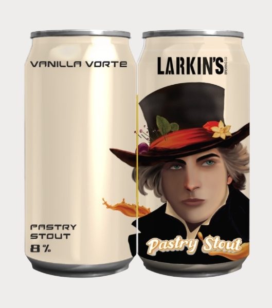 Larkins CAN Vanilla Vorte Pastry Stout 8.0% 24x440ml