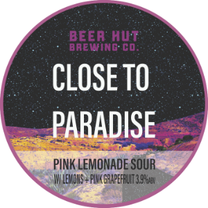 Beer Hut KEG Close To Paradise Pink Lemonade Sour 3.9% 30LTR (S)