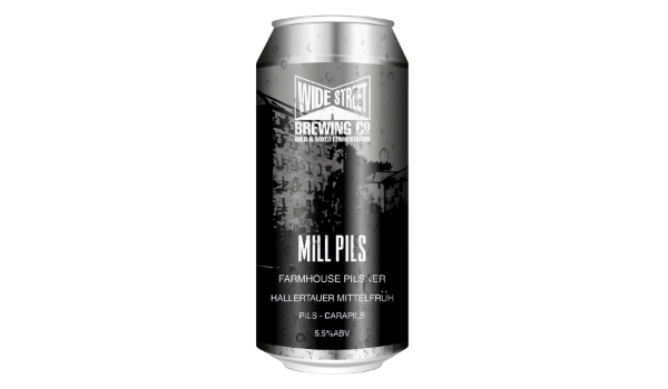 Wide Street CAN Mills Pils Farmhouse Pilsner 5.5% 24x440ml