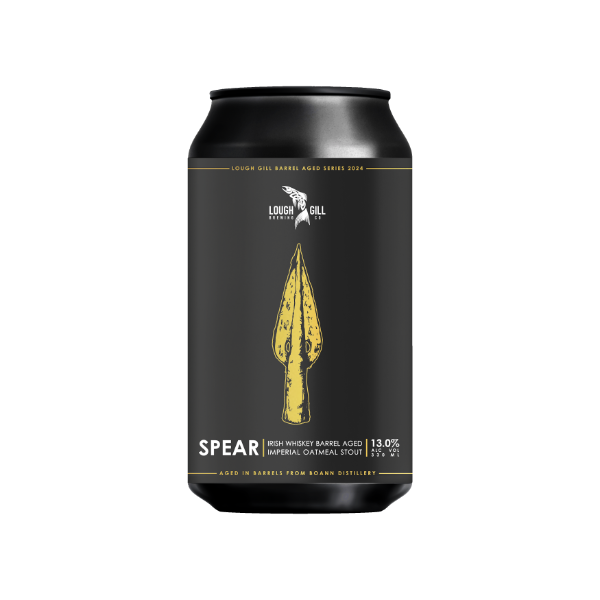 Lough Gill CAN Spear BA Imp Oatmeal Stout 13.0% 12x330ml