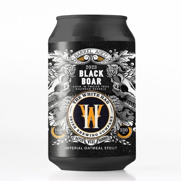 White Hag CAN Black Boar BA Imp Stout 10.2% 24x330ml