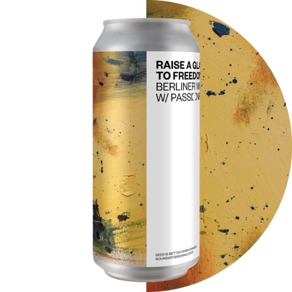 Boundary CAN Rasie A Glass To Freedom Berliner Weisse 4.7% 24x440ml