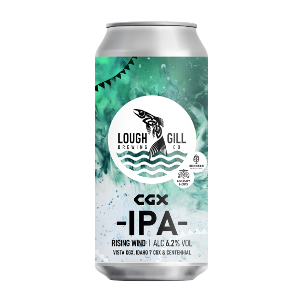 Lough Gill CAN Rising Wind CGX IPA 6.8% 24x440ml