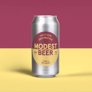Modest Beer CAN Pretty Good Citra & Nectaron Pale Ale 5.0% 24x440ml