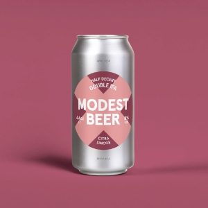 Modest Beer CAN Half Decent DIPA Citra/Simcoe 8.0% 12x440ml