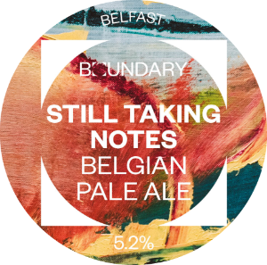 Boundary KEG Still Taking Notes Belgian Pale Ale 5.2% 30LTR (D)