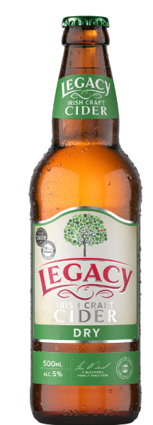 Legacy BOT Irish Craft Cider Dry 5.0% 12x500ml