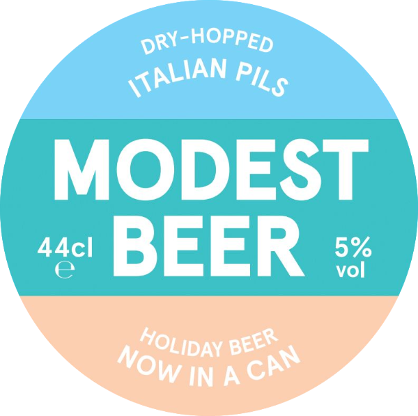 Modest Beer KEG Holiday Beer DH Italian Pilsner 5.0% 30LTR (KK)