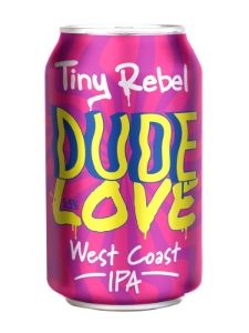 Tiny Rebel CAN Dude Love West Coast IPA 5.5% 24x330ml