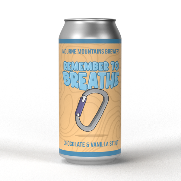 Mourne Mts CAN Remember To Breath Choc/Vanilla Stout 5.5% 12x440ml