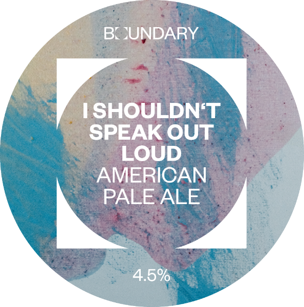 Boundary KEG I Shouldn't Speak Out Loud Pale Ale 4.5% 30LTR (D)