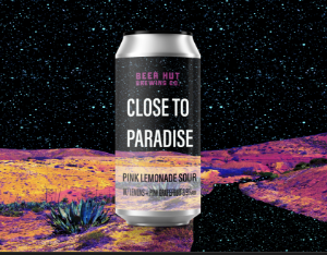 Beer Hut CAN Close To Paradise Pink Lemonade Sour 3.9% 24x440ml