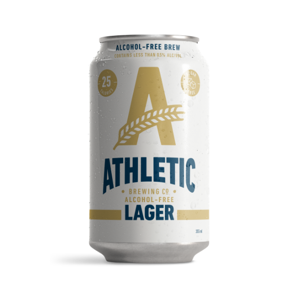 Athletic Brewing CAN N/A Lager 0.5% 24x355ml