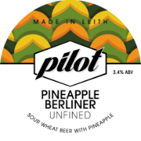 Pilot KEG Pineapple Berliner 3.4% 30LTR (S)