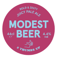 Modest Beer KEG 2 Thumbs Up Juicy Pale Ale 4.4% 30LTR (KK)