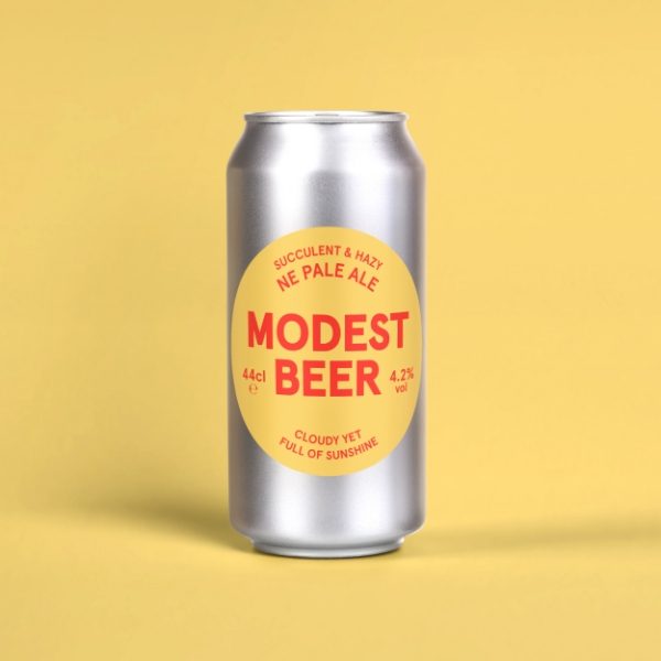 Modest Beer CAN NE Pale Ale 4.2% 24x440ml
