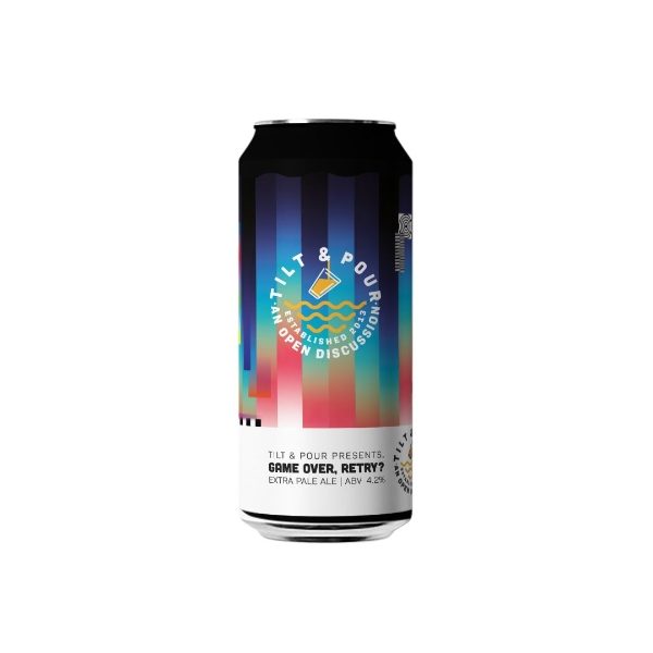 Tilt & Pour CAN Game Over, Retry? Extra Pale Ale 4.2% 24x440ml