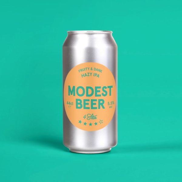 Modest Beer CAN 4 Star IPA 5.5% 24x440ml