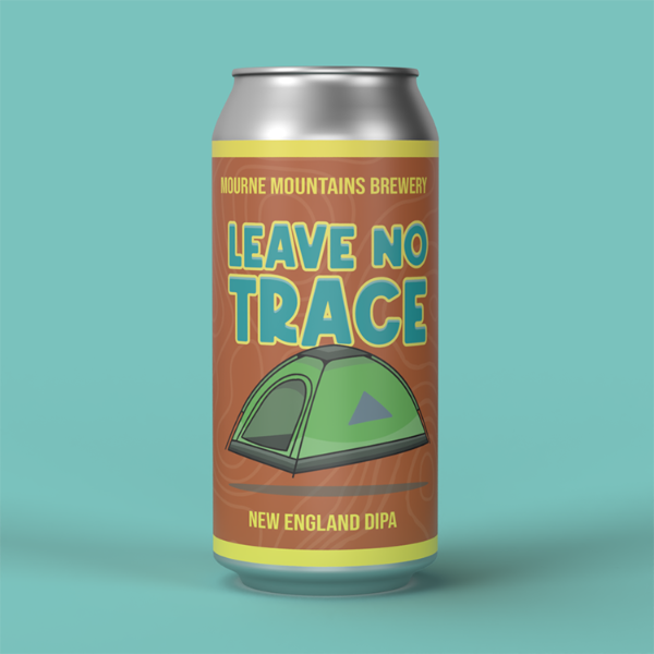 Mourne Mts CAN Leave No Trace NE DIPA 8.0% 12x440ml