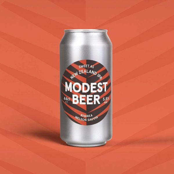 Modest Beer CAN Sweet As NZ IPA 5.8% 24x440ml