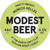 Modest Beer KEG Munich Helles 4.3% 30LTR (KK)