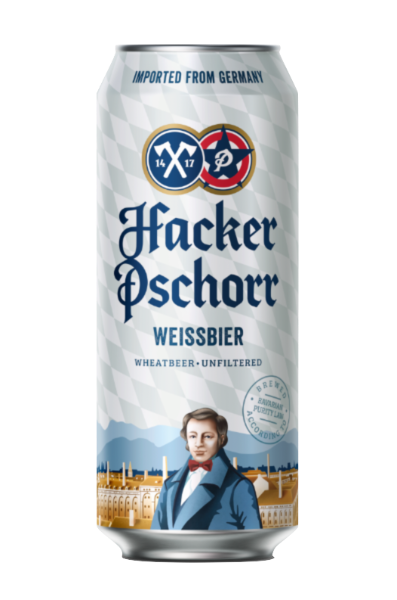 Hacker Pschorr CAN Hefe Weiss 5.5% 24x500ml
