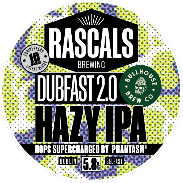 Rascals KEG Dubfast 2.0 Hazy IPA 5.8% 30LTR (S)