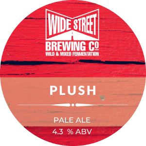 Wide Street KEG Plush Pale Ale 4.3% 30LTR (KK)