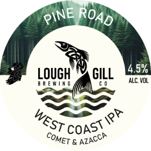 Lough Gill KEG Pine Road West Coast IPA 4.5% 30LTR (S)
