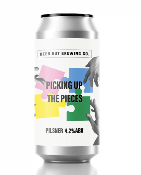 Beer Hut CAN Picking Up The Pieces Pilsner 4.2% 24x440ml